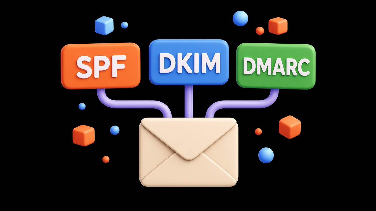 Mail scheme: SPF, DKIM, and DMARC